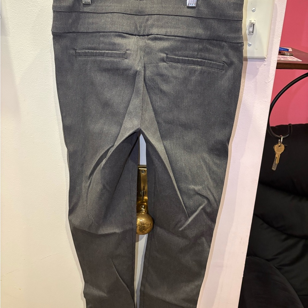 Candie's Gray Work Pants - Picture 2 of 3